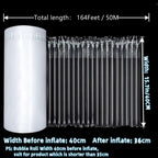 15.8" x 164' Large Bubble Cushioning wrap, Inflatable Air Column Shipping