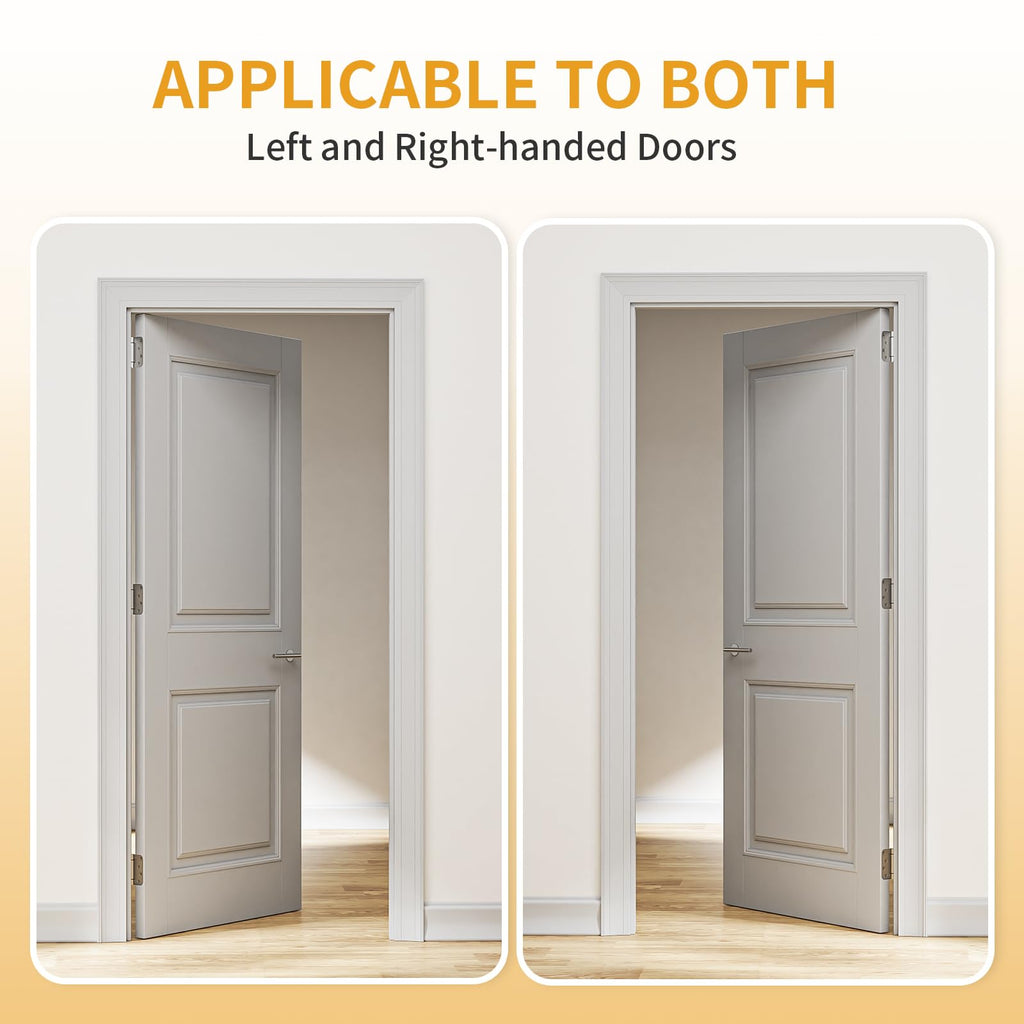 2 Pack Spring Hinges Self Closing 4 Inch, Self Closing Door Hinges