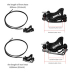 4-Piston Internal Routing Hydraulic Brake for eBike/MTB(Only Front)