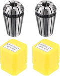 uxcell ER16 Spring Collet, 1/4" Chuck for CNC Engraving Machine Lathe Milling 2pcs