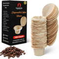 100ct K Cup Coffee Filters with Genius Lid, Unbleached | Fits Most Reusable K-Cups, Chlorine-Free, Compostable Paper