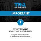 TRQ Serpentine Belt Idler Pulley