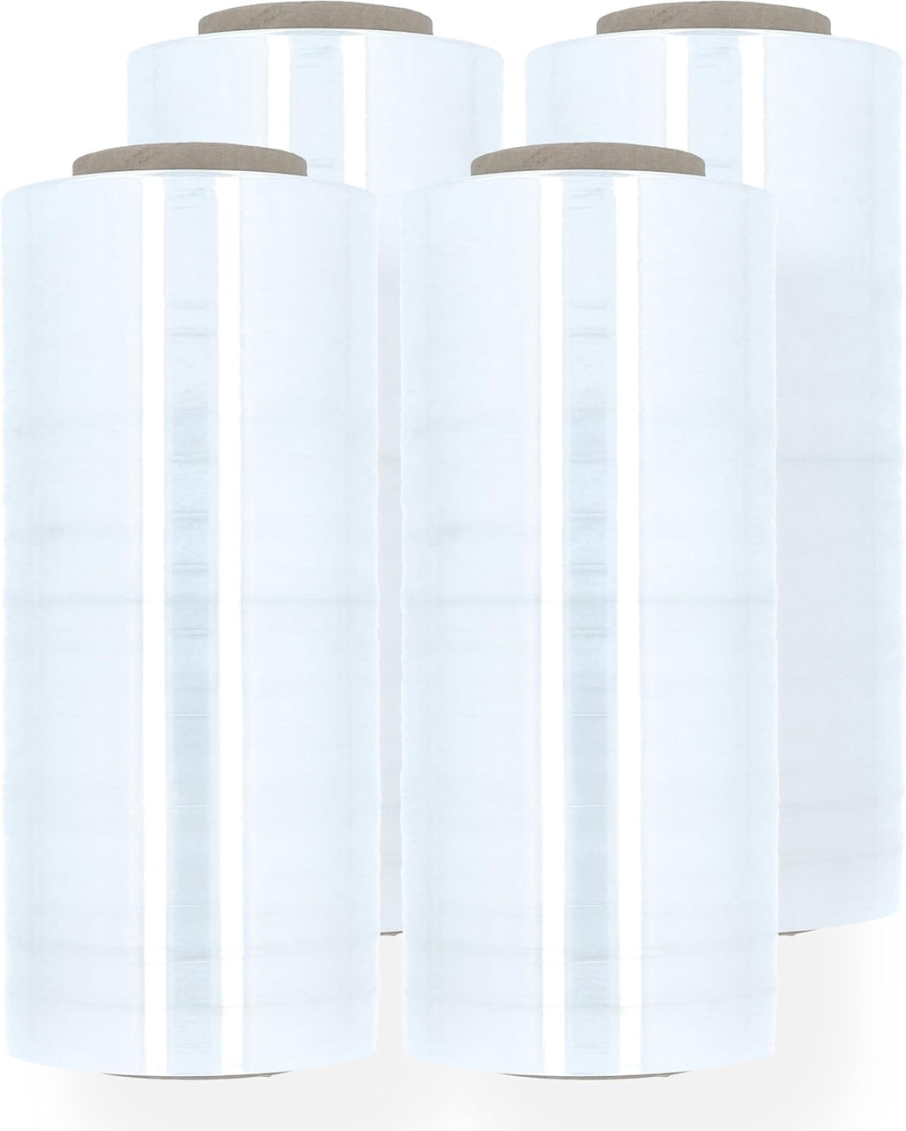 PSBM Blown Hand Stretch Wrap/Shrink Film 18" x 1500 feet 90 Gauge 4 Rolls