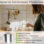Stove Oven Knobs Replacements for Whirlpool Gas Range, 2 Pack