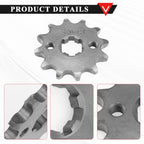 PRO BAT 420-11T 17mm/0.67'' Moped Front Engine Sprocket