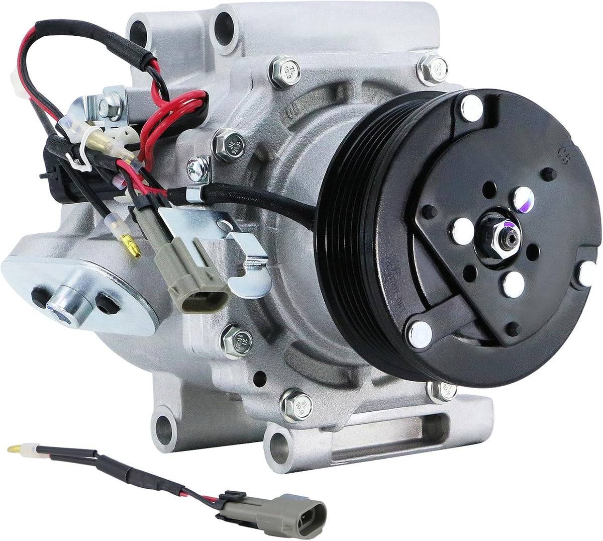 BDELI AC Compressor for 2002-09 GMC Envoy, 02-06 Chevy Trailblazer EXT 4.2L