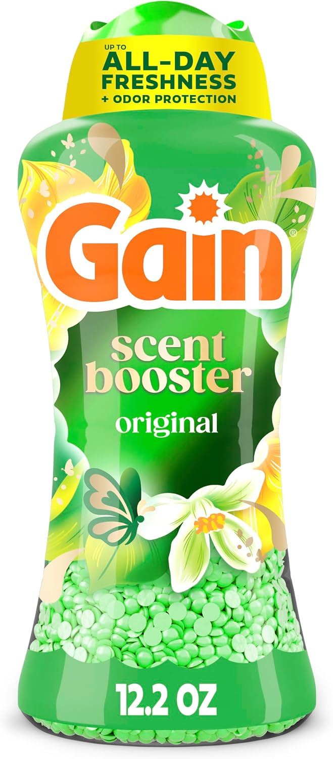 In-Wash Laundry Scent Booster Beads Long-Lasting Fresh Scent Beads All Day Freshness and Odor Protection, Original
