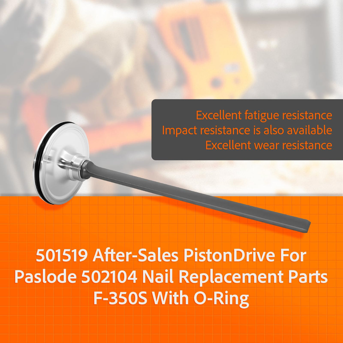 501519 Aftermarket Piston Driver Fits Paslode F-350S with O-Ring