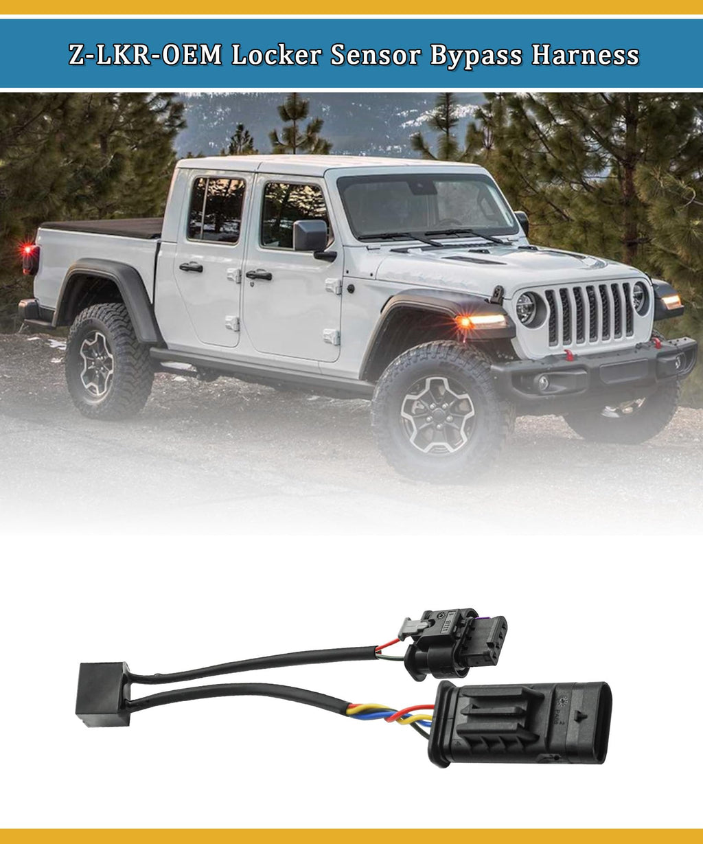 Z-LKR-OEM Locker Sensor Bypass Harness