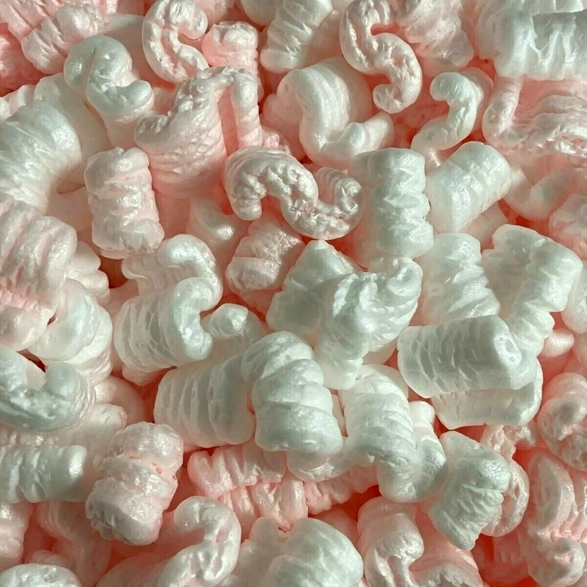 Biodegradable Anti-Static Packing Peanuts, 30 Gallons / 4 Cu Ft S-Shaped Loose Fill, Void Fill Cushioning, Protective