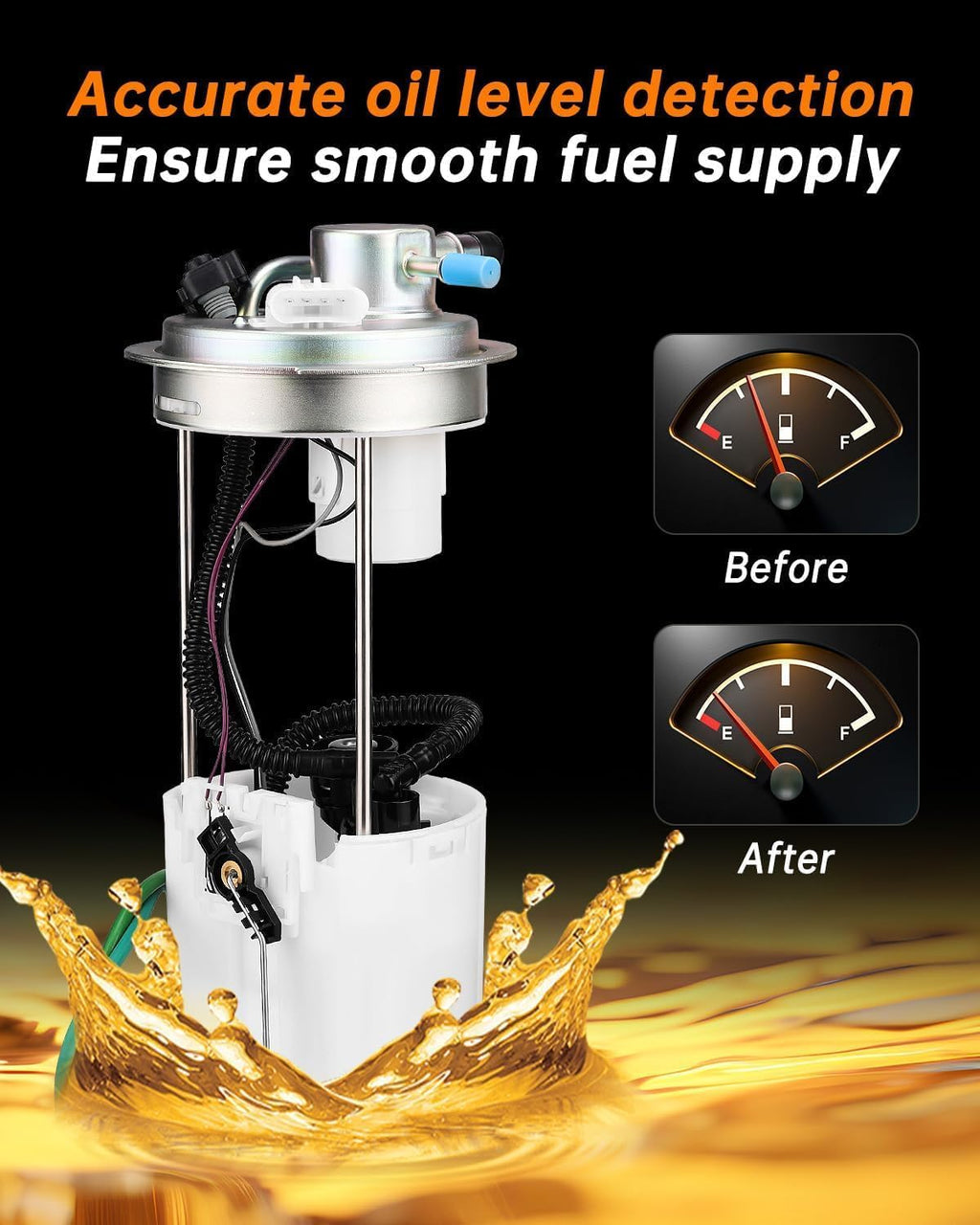 OKLPF Electric Fuel Pump E3609M Fits For 2004-2007 Silverado Sierra
