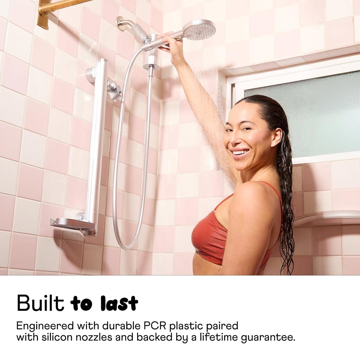 Handheld Showerhead, High Performance Filtration, Moonlight | Healthier Hair and Skin - DIY Installation - Renter