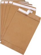 9.4" x 13.2" Expandable Envelopes Large Kraft Envelopes