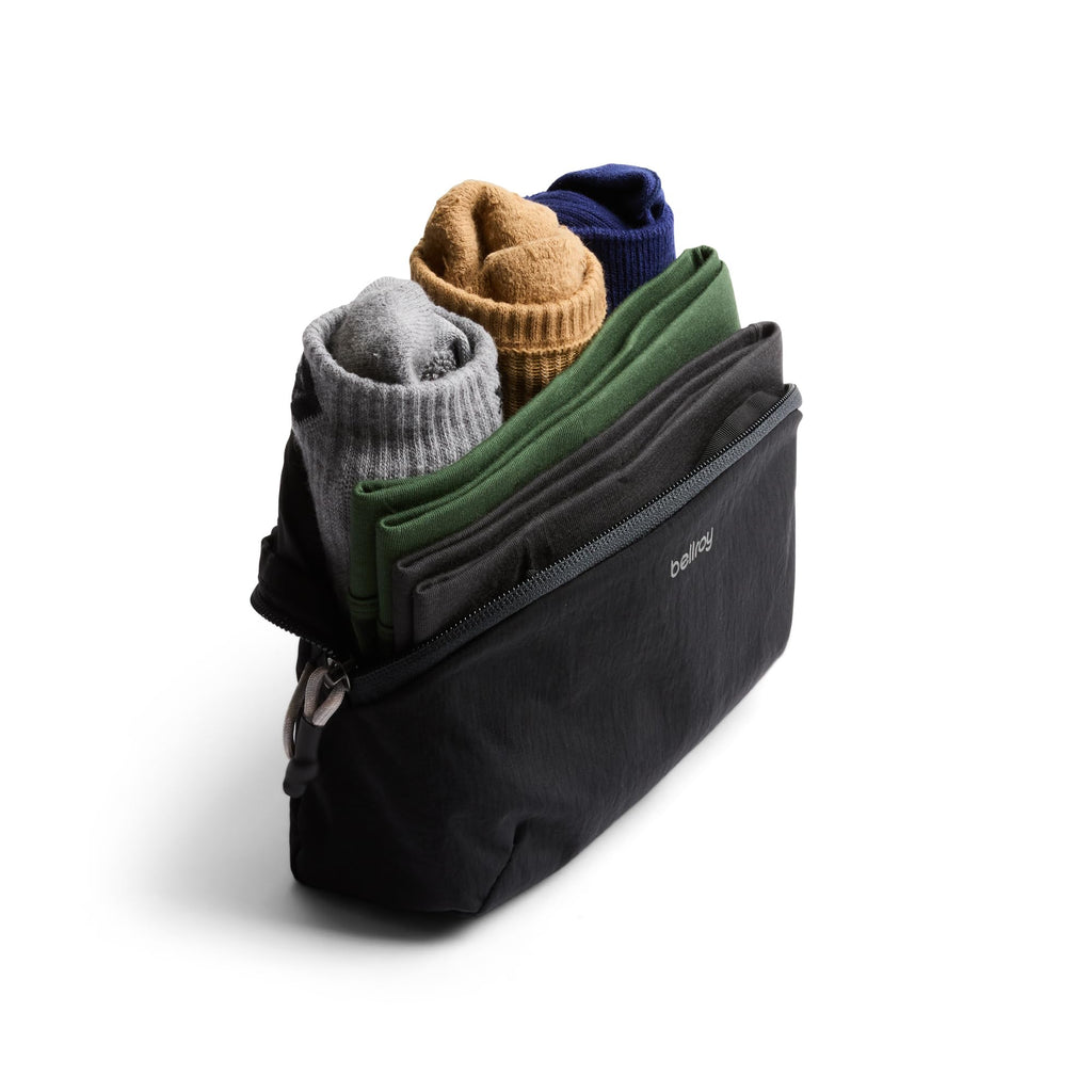 Lite Packing Pouch 2L, Travel Packing Cube - Black