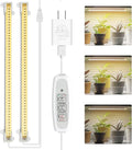 LED Plant Grow Light Strip Full Spectrum for Indoor Plant with Timer | LED Plant lights for Under Shelf Cabinet, 4