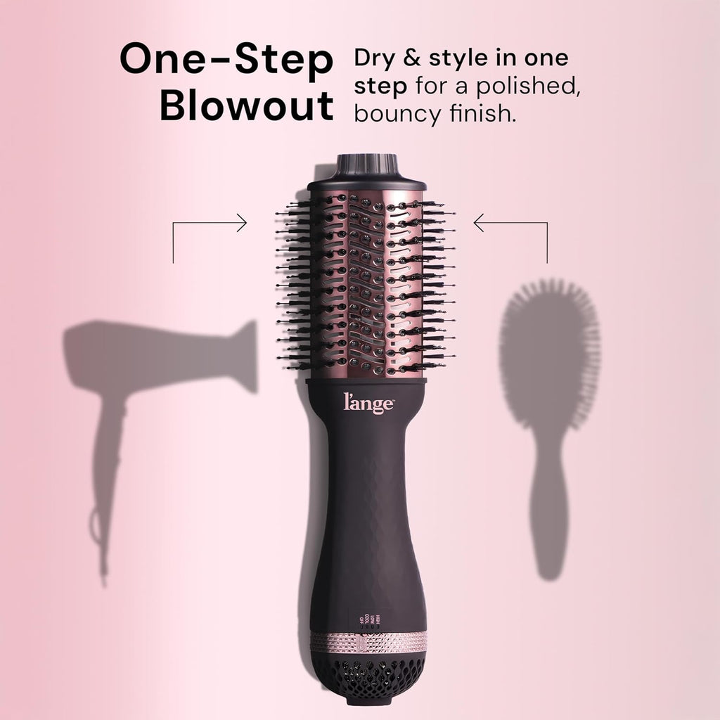 Le Volume 2-in-1 Titanium Blow Dryer Brush | Frizz Control Blowout Hair Dryer Brush For Drying And Straightening |