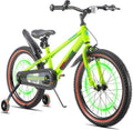 12-20" Kids Bike for 3-10 Yrs, Light-Up Training Wheels | Light-Up Frame Kids' Bicycle for Boys Girls Ages 3-10 First