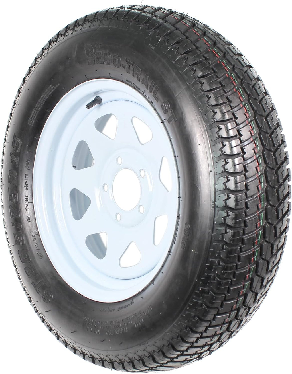 Trailer Tire Rim Assembly ST205/75D15 15 SPECIAL BOLT PATTERN
