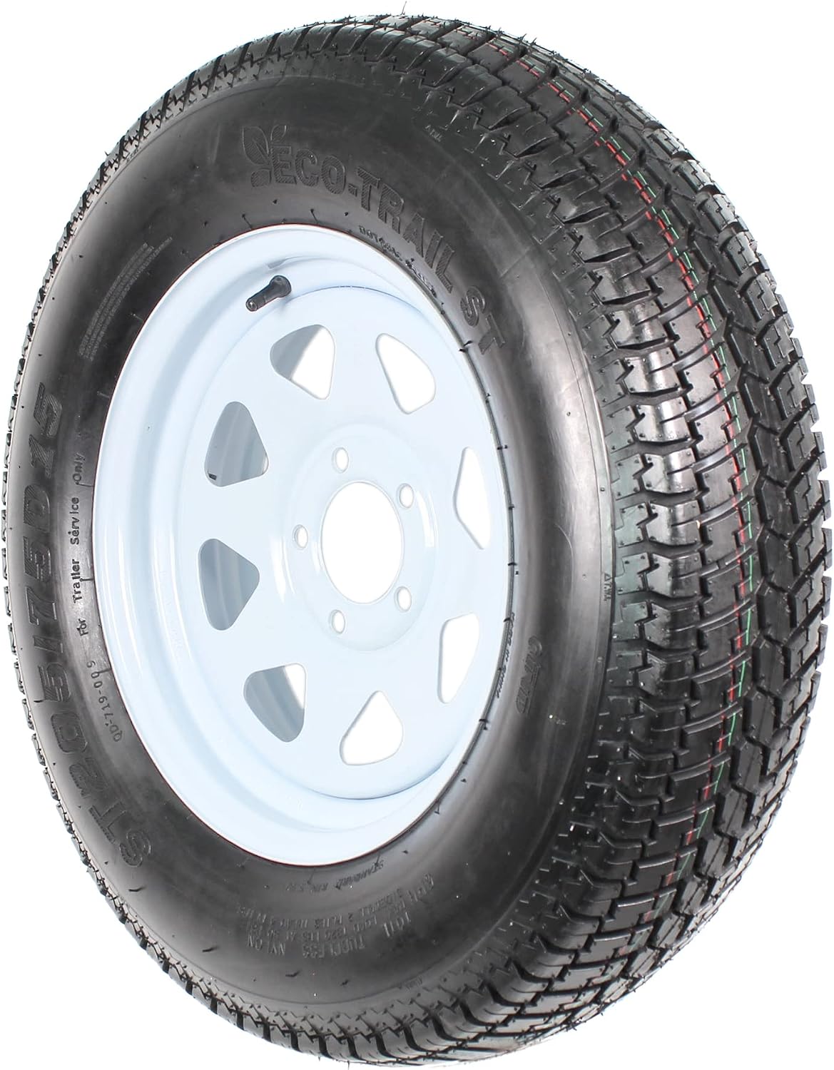 Trailer Tire Rim Assembly ST205/75D15 15 SPECIAL BOLT PATTERN