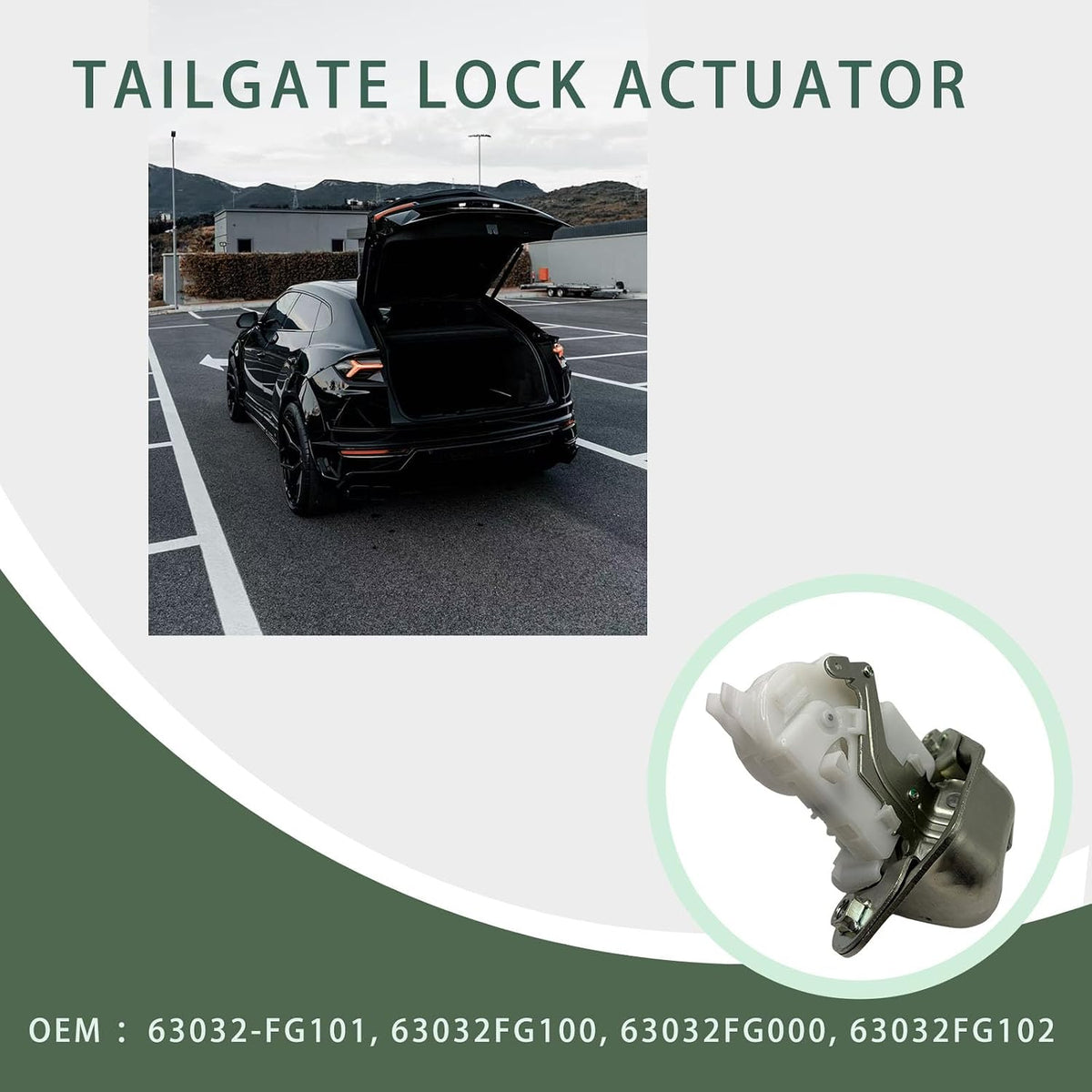 63032FG101 Rear Tailgate Lock Actuator for Subaru Impreza 08-22