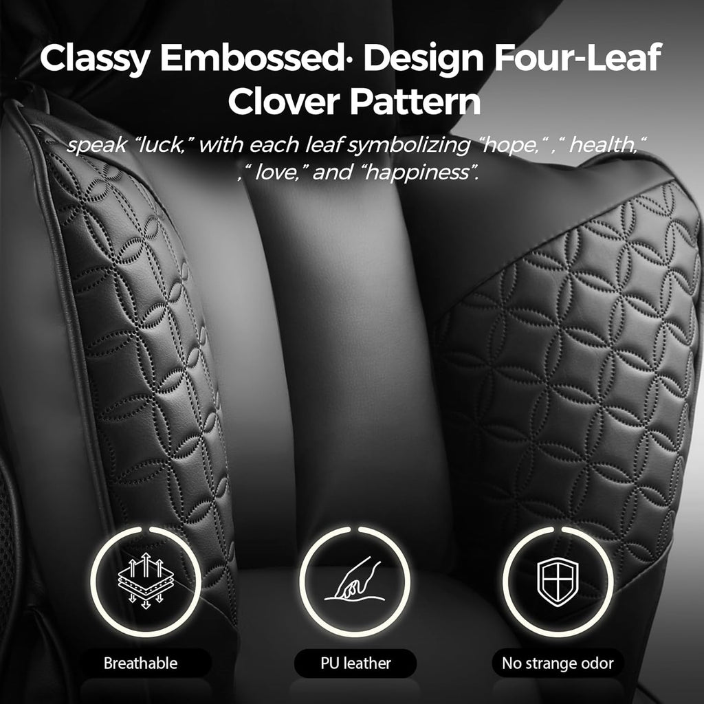 Big and Tall Office Chair Heavy Duty Wide Ergonomic Gaming Chair with Deluxe Embossing Designed Leather with Foot