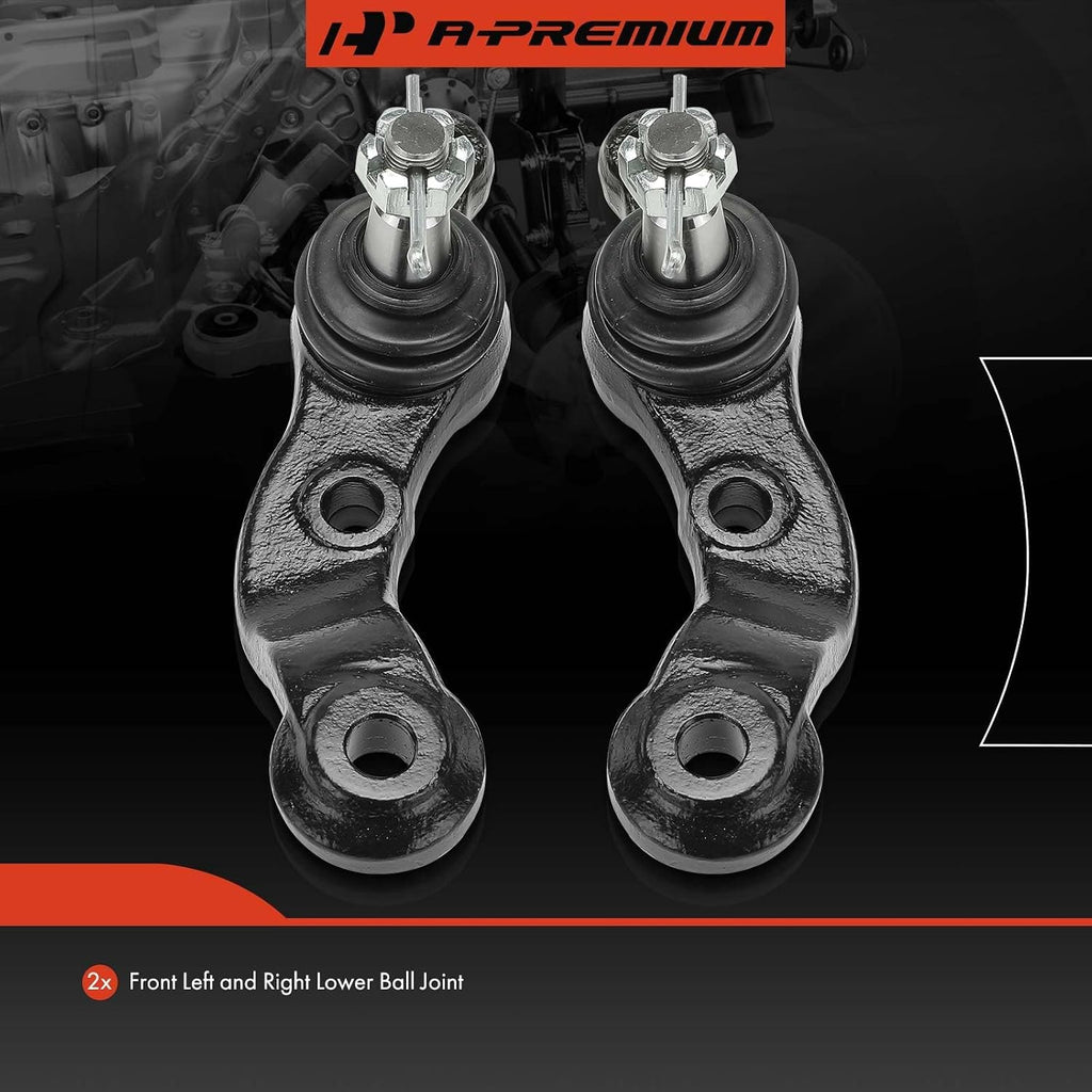 A-Premium Front Lower Ball Joint - Forge Steel, Compatible with Toyota