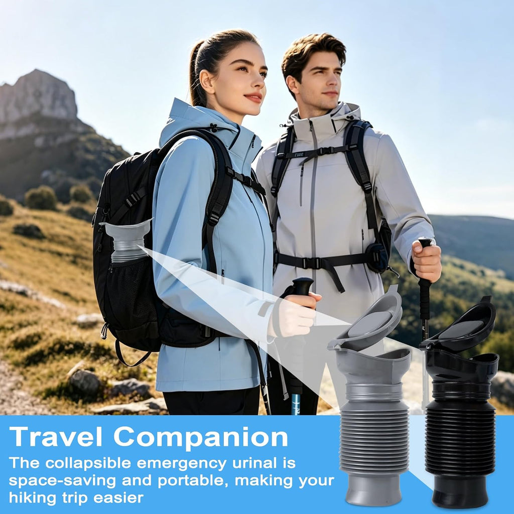 Pee Bottles for Men,Portable Urinal for Men,Collapsible Urine Bottle 750ML | Car Urinals for Men and Women,Emergency
