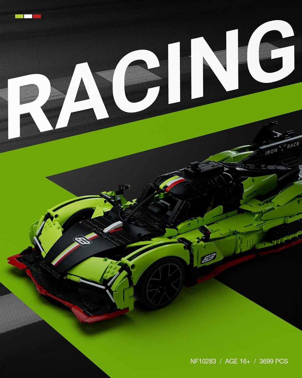 S63 Hypercar Building Set, NF10283