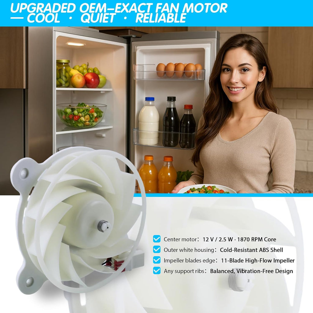 RF28T5001SR RF28T5001SG RF28K9380SR RF28K9070SG Fridge Evaporator Fan Motor