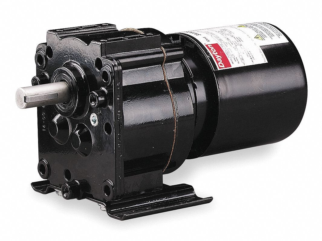 Dayton 3M327 AC Gearmotor, 6.1 RPM, TEFC, 115V, Degrees_Fahrenheit, to Volts, Amps, (