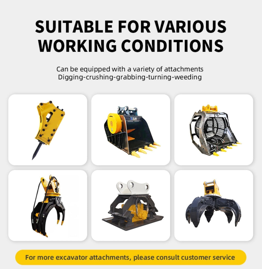 Heavy Duty Excavator Large Excavator Construction Hydraulic Excavator