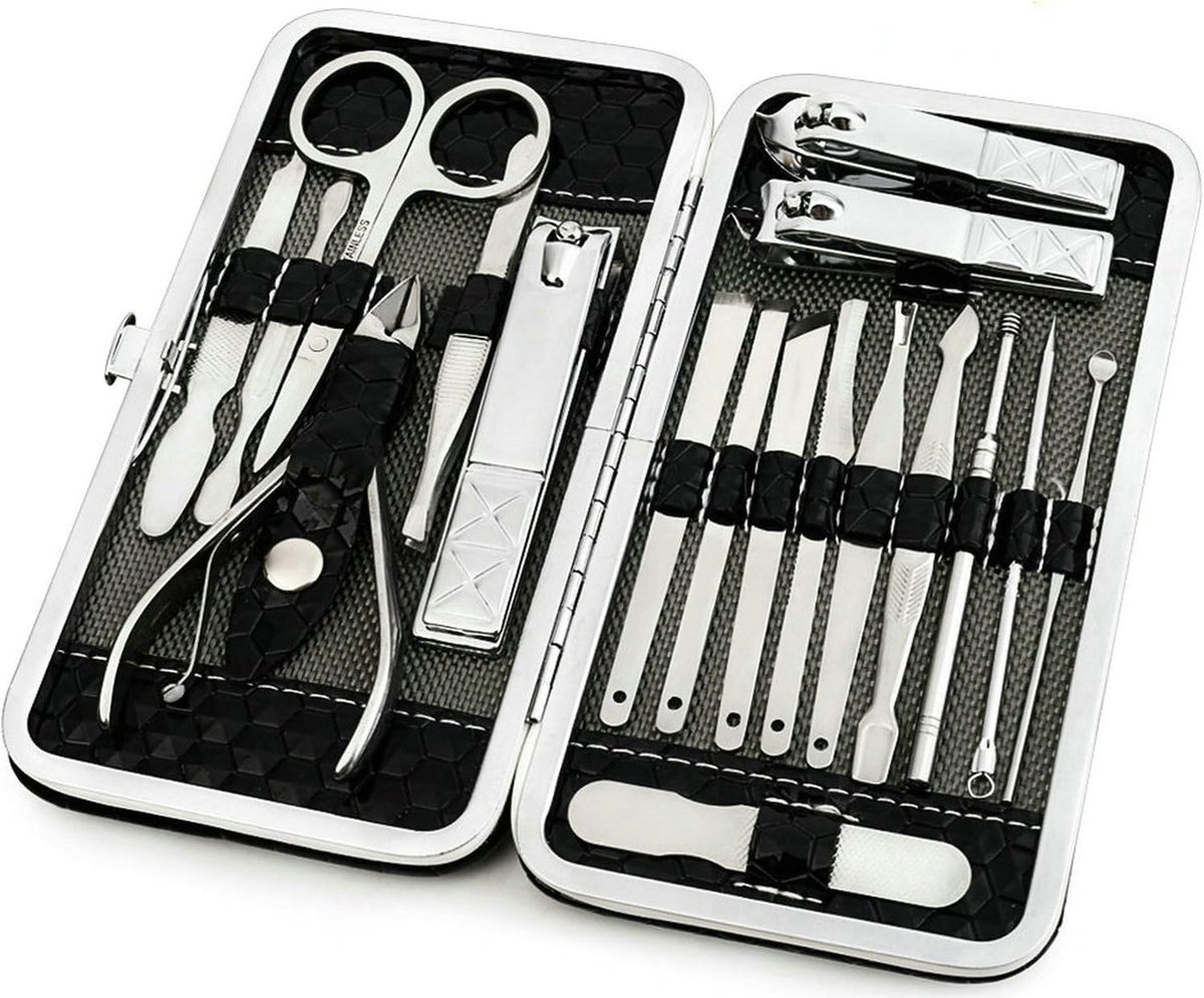 Manicure Set Professional Nail Clippers Set Manicure Pedicure Kit,18 Pcs