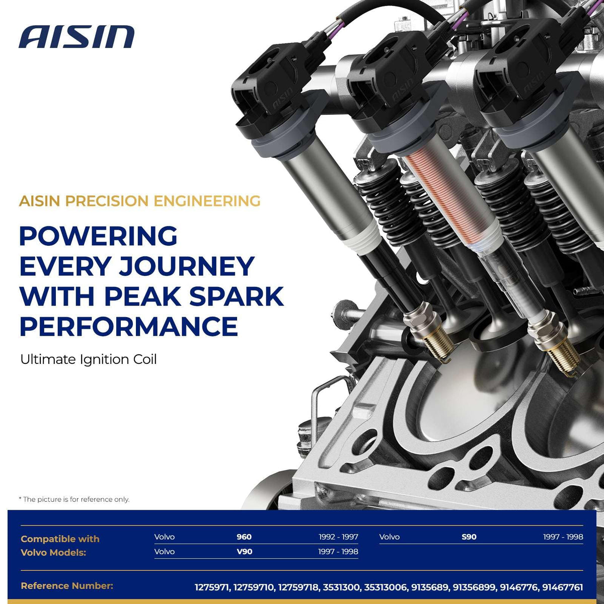 AISIN AFTERMARKET ESCVL-00708 Ignition Coil