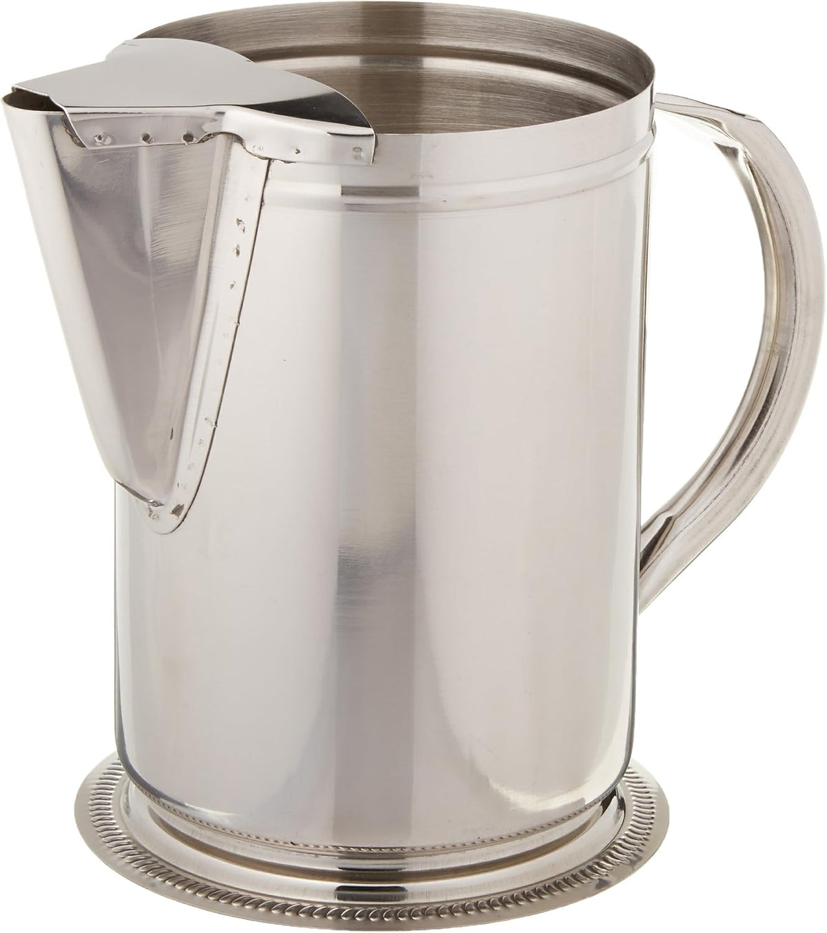 64 oz Stainless Steel Pitcher - Mirror Finish, Ice Guard