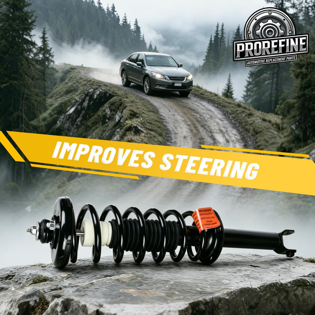 Rear Strut Shock Assembly w/Coil Spring Fit for Honda Accord