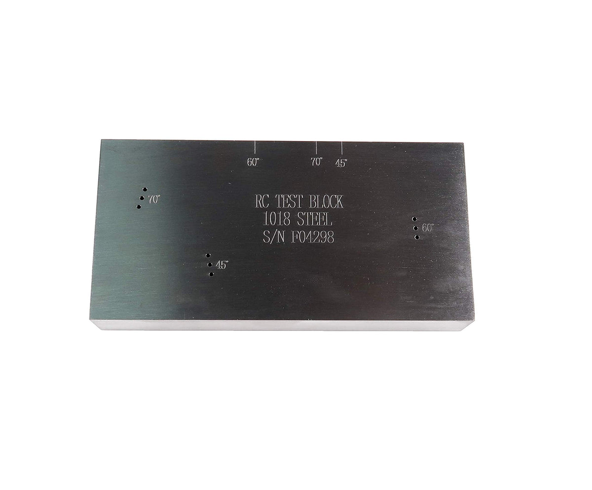 1018 Steel RC/AWS Resolution Reference Block UT Calibration Block