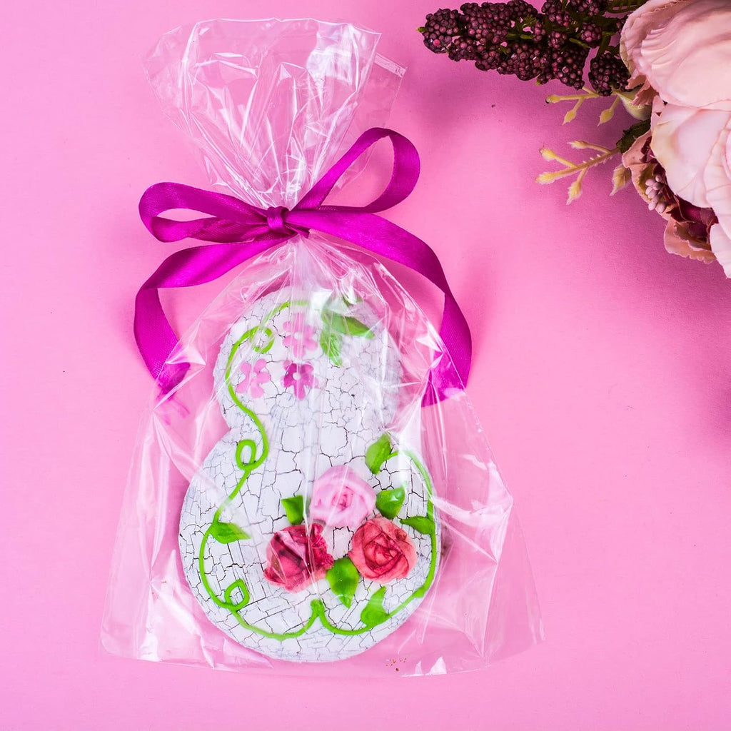 Cellophane Treat Bags 6x9 In 200 PCS Cookie Bags with Twist Ties