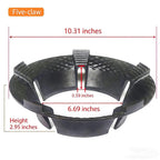 Cast Iron Wind Shield & Energy-Saving Ring for Gas Stove (5-Claw-Fish-scale-like)