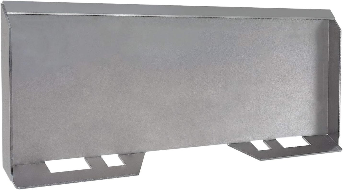 1/4" Universal Quick Attach Mount Plate for Kubota Bobcat Loader | Heavy duty 1/4" steel skid steer attachment plate