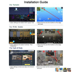 K21 Mobile Game Controller for PUBG/Call of Duty/Fortnite,aim Trigger Fire Buttons L1R1 Shooter Sensitive