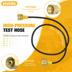KAVLIRA Hydraulic Pressure Test Kit for Hydraulic Breaker Nitrogen Charging