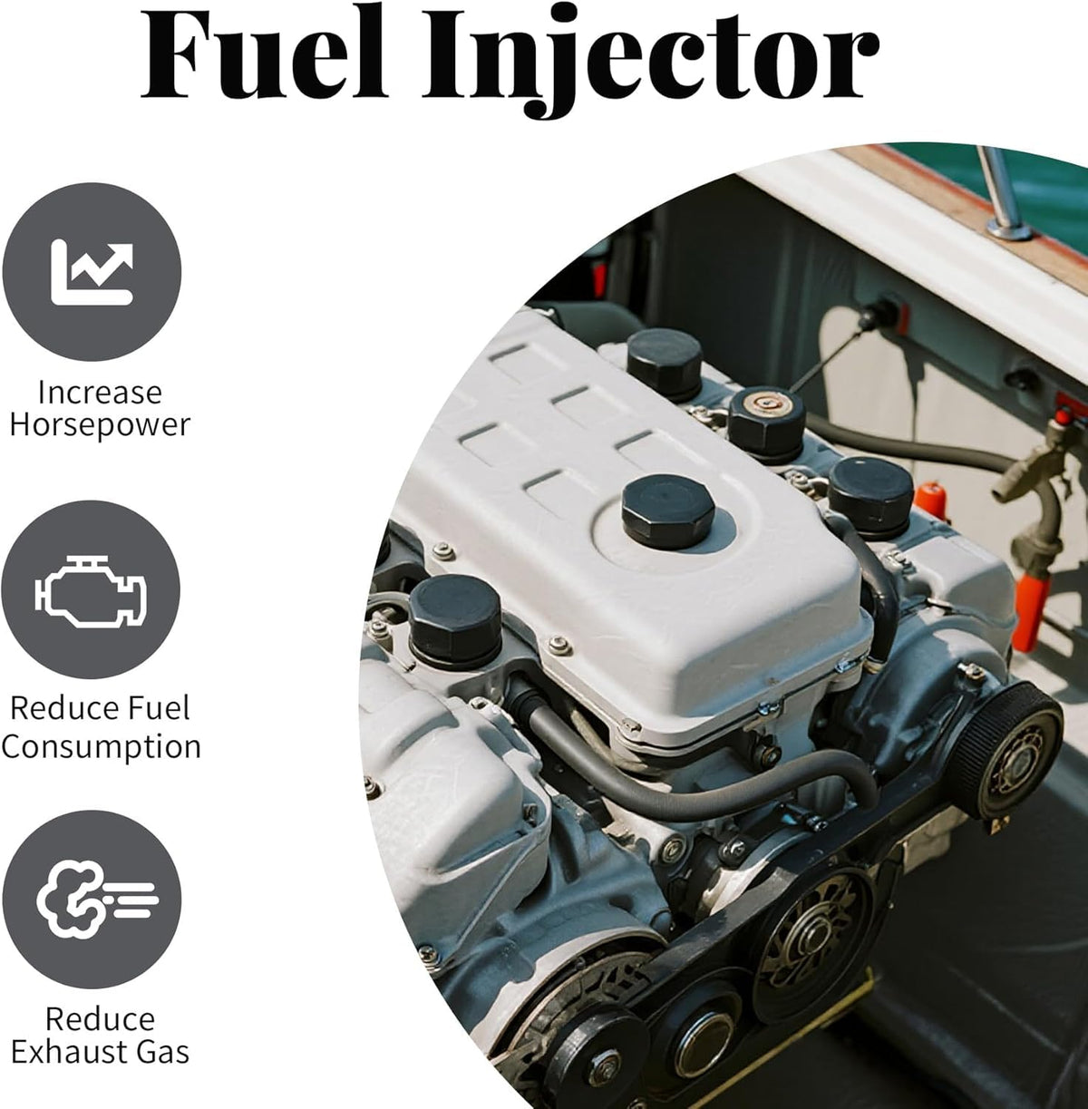 16450ZZ5003 Marine Fuel Injector for Honda 4-Stroke BF 40 50 Outboard