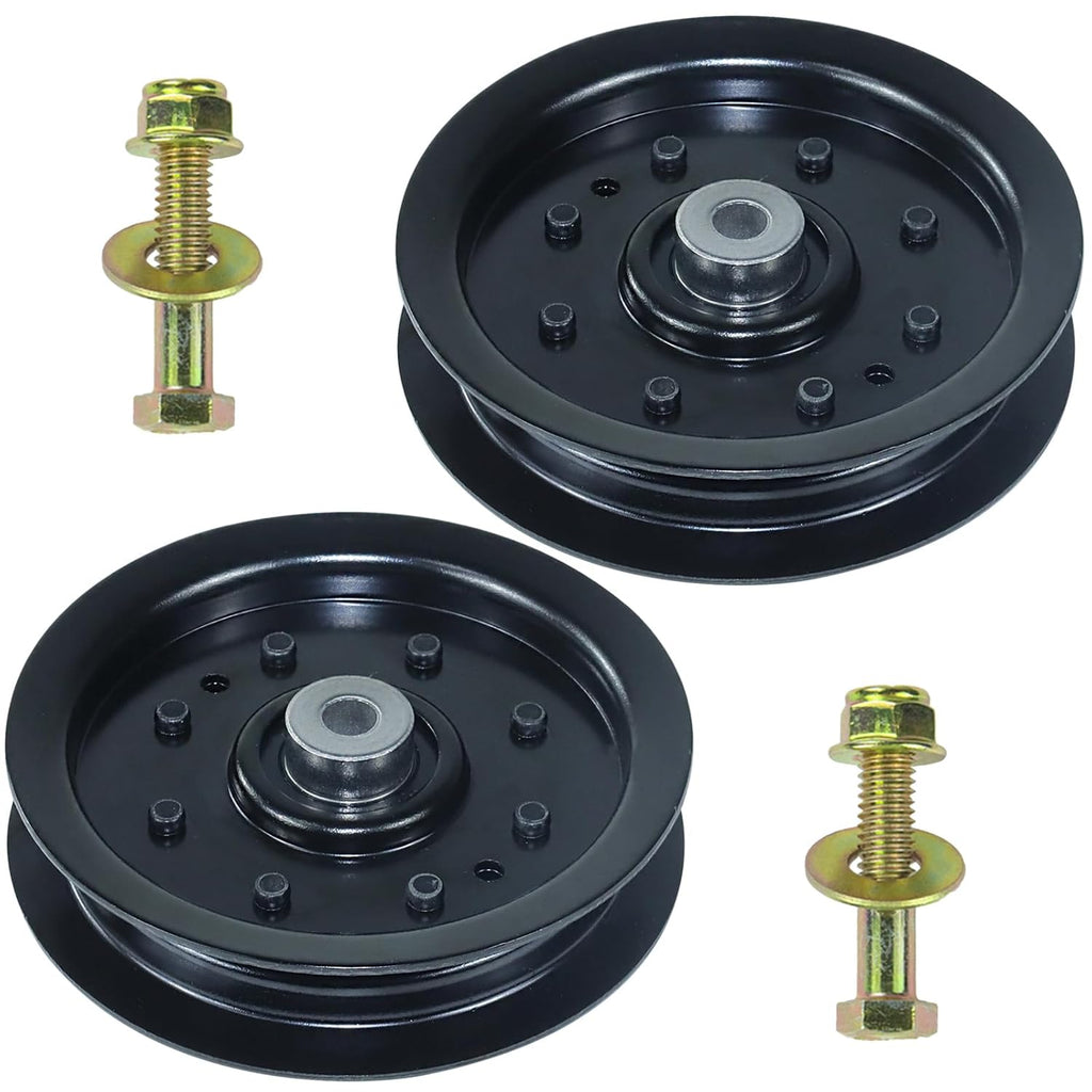 2 Pack 756-04129B Idler Pulley for Troy Bilt 42, Cub Cadet 42 Deck