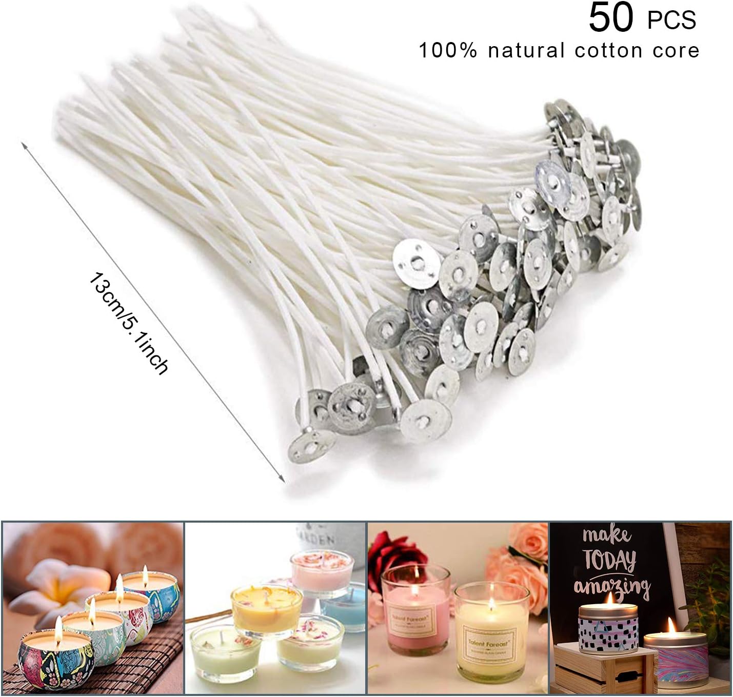 Candle Making Supplies, Wax Melting Pot, DIY Candles Craft Tools | Stainless Steel Pouring Pitcher with Spoon, Candle