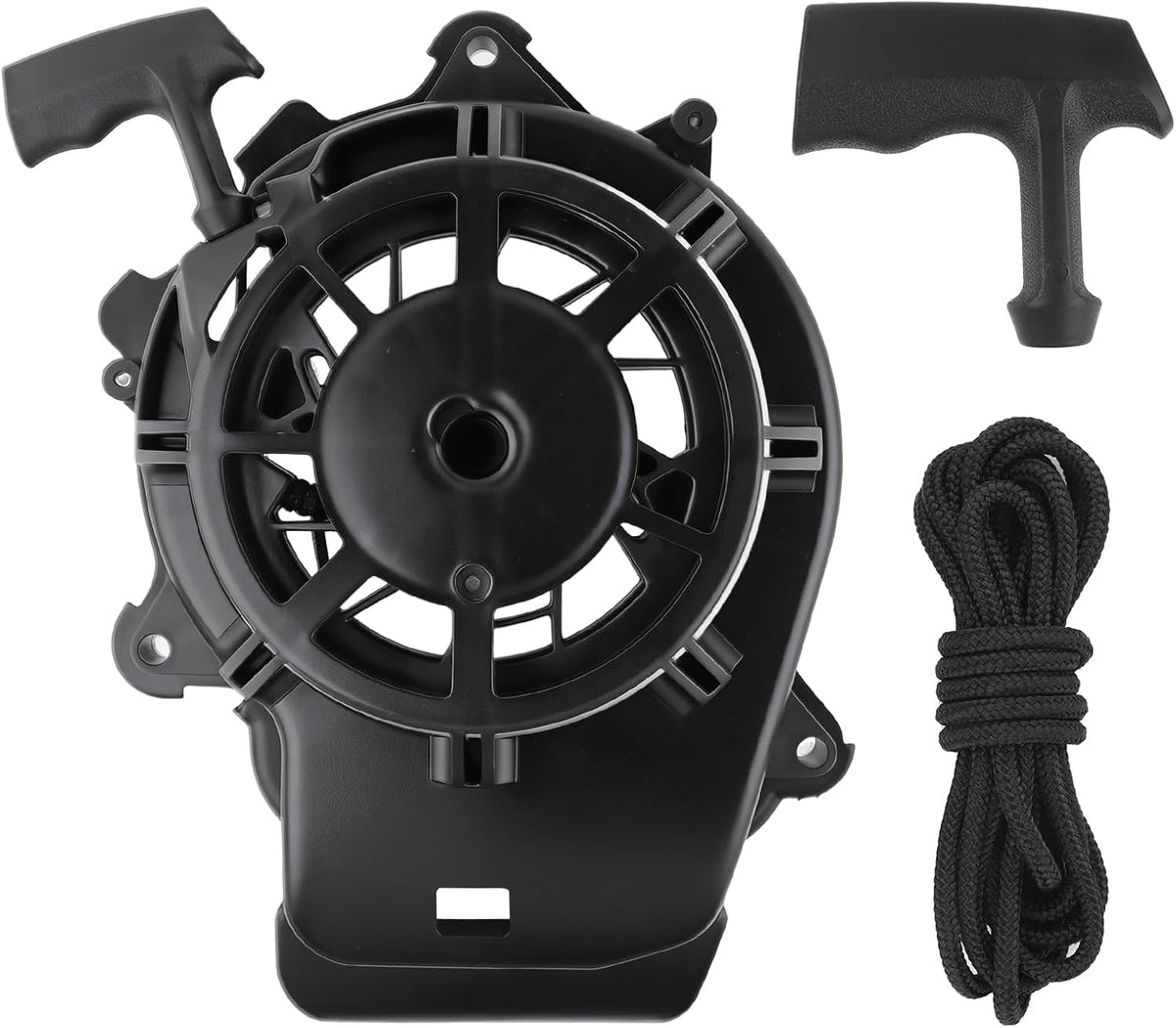 Recoil Starter with Pull Rope Compatible with Craftsman M230 Lawn Mower Fits for B&S 163cc Toro 7.25 163cc and Toro Recycler 22 Pull Start Assembly