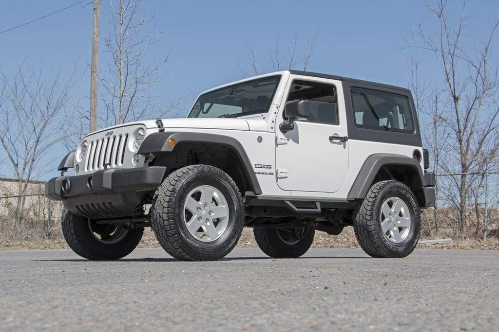 Rough Country 2.5" Lift Kit for 2007-2018 Jeep Wrangler JK | 2-Door - PERF678