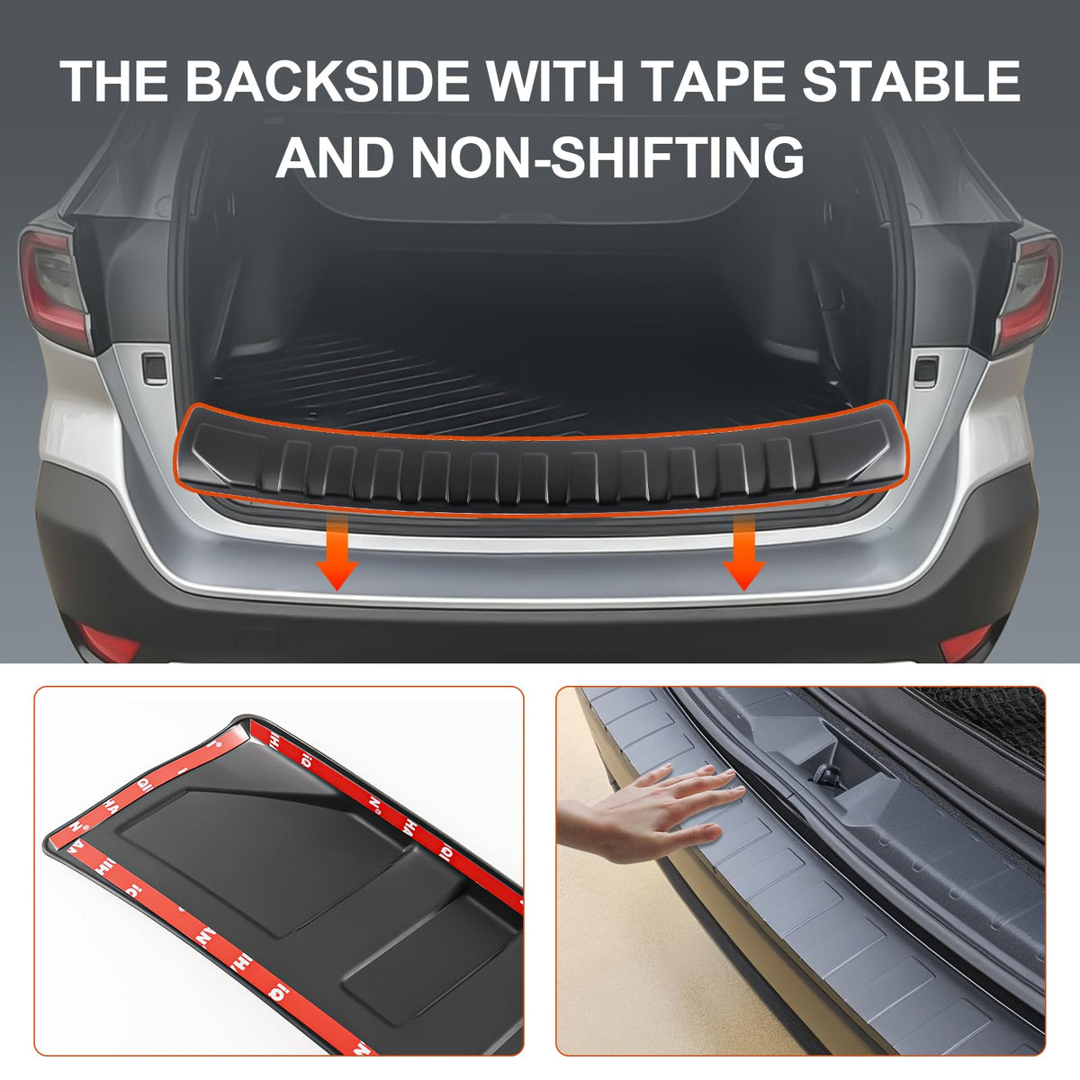 Fancemot Rear Bumper Protector for Subaru Outback 2015-2019