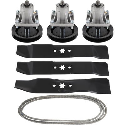ECCPP Lawn Mower Deck Rebuild Kit 46" Spindles-918-0660 618-04137 618-0625