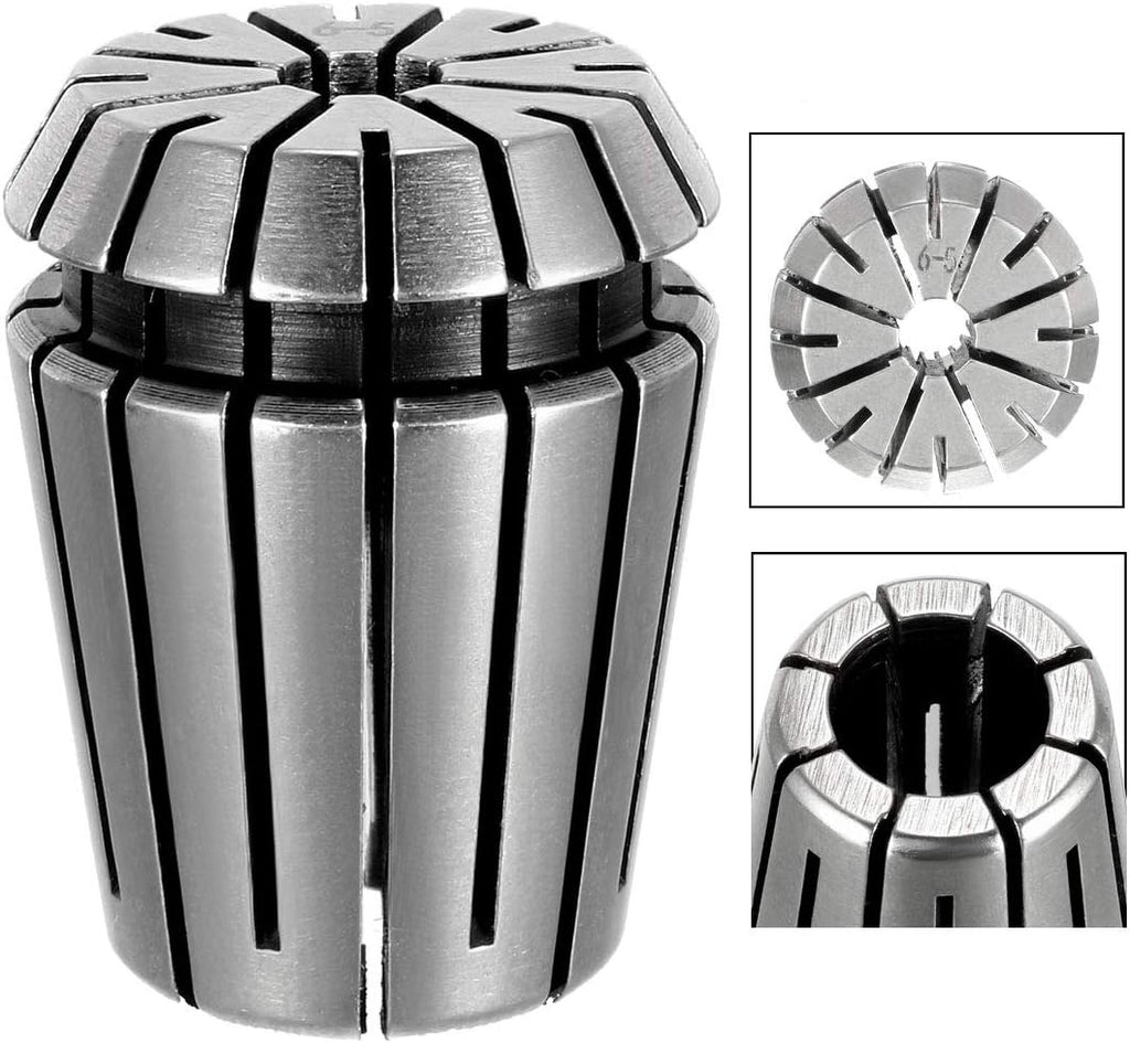 uxcell ER25 6mm Spring Collet Chuck for CNC Engraving Machine Lathe