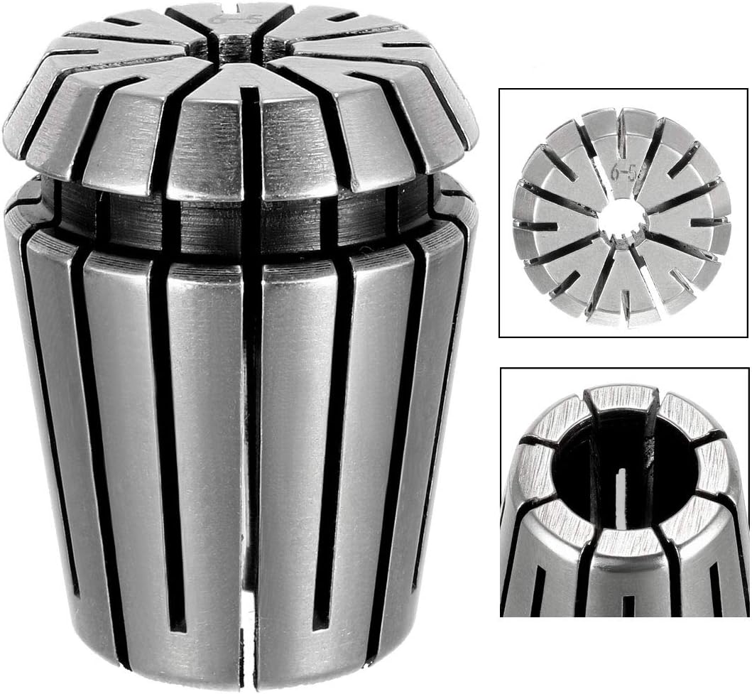 uxcell ER25 6mm Spring Collet Chuck for CNC Engraving Machine Lathe